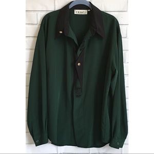 PRONTI upscale dress shirt size large